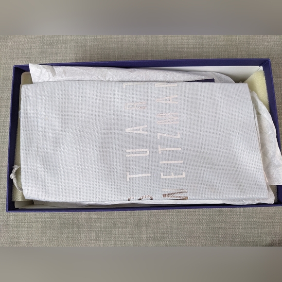 NIB, Stuart Weitzman Nubeads, Suede flats, Size 8M - Picture 11 of 14